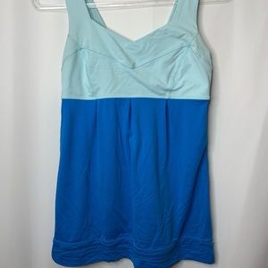 Lululemon Ta Ta Topper Tank Top Blue Size 6
